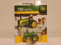 John Deere 730 Holiday Die Cast Tractor