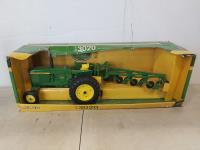 John Deere 3020 Die Cast Tractor w/ 4 Bottom Plow