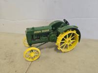 John Deere Steel Wheel Die Cast Tractor