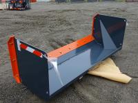 TMG Industrial TMG-SP07 7 Ft Skid Steer Snow Pusher