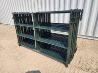 (20) 7 Ft Light Duty 4 Bar Panels