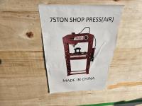 75 Ton Air Shop Press