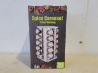 20 Jar Rotating Spice Carousel