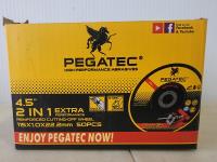 Pegatec 50 Piece 4.5 Inch Cut-Off Discs