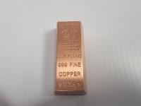 1 lb .999 Fine Copper Bar