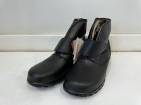 Black Leather Winter Boots - Ladies Size 9-1/2