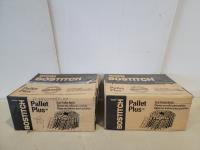 (2) Boxes of Bostitch Pallet Plus Coil Pallet Nails