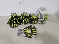 (11) Pairs of Stealth Hellcat Size XXL Gloves and (6) Size XL Gloves