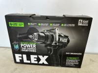 Flex 24V Brushless 1/2 Inch 2-Speed Hammer Drill with Turbo Mode Kit