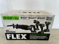 Flex 24V Brushless Four Tool Kit