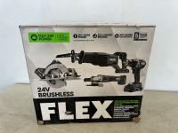 Flex 24V Brushless Four Tool Kit