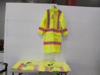 (5) Viking Hi-Vis Waterproof Long Coats