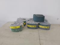 Qty of 3-1/2 Inch X 15-1/2 Inch Sanding Belts