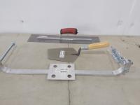 (3) Marshalltown Concrete/Masonry Tools