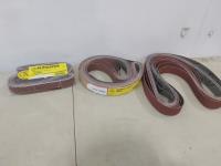 (29) 1 Inch X 42 Inch Sanding Belts