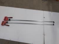 (2) Bessey 60 Inch X 3-3/4 Inch Clamps