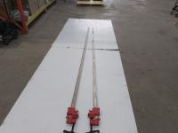 (2) Bessey Ibeam 96 Inch Clamps