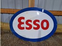 Large Porcelain Esso Sign