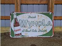 Large Vintage Wynola Sign