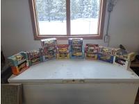 Collection of 18 Vintage Toy Trucks in Original Boxes