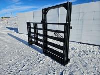 (6) 10 Ft Medium Duty 5 Bar Panels W/4 Ft Gate