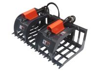 TMG Industrial TMG-SG84 84 Inch Skid Steer Rock Skeleton Grapple