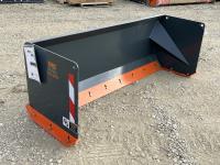 TMG Industrial TMG-SP07 7 Ft Skid Steer Snow Pusher