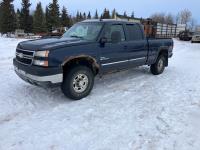 2006 Chevrolet Duramax 2500 HD LT 4X4 Crew Cab Pickup Truck