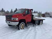 2008 GMC C5500 S/A Day Cab Flat Deck Truck