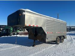 2007 Millcosteel FV Wheat-King 21 Ft T/A Fifth Wheel Enclosed Work Trailer