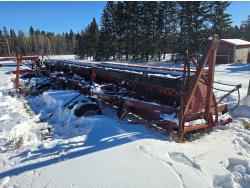 International Harvester 6200 36 Ft Double Disc Press Seed Drill