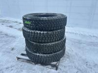 (4) Michelin 11R24.5 Tires