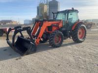 2013 Kubota M126GX Grand X Series MFWD Loader Tractor