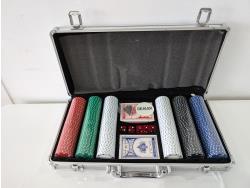 Poker Chip Set in Aluminum Carrying Case