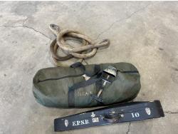 3 Inch Tow Rope, Arrow Quiver, Parachute and Viola Case