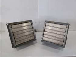 (2) Louver Exhaust Fans