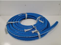 50 Ft 1-1/8 Inch 625 PSI Fiber/Steel Braid Air Brake Hose