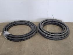 (2) 1 Inch Suction Hoses