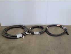 (3) 1 Inch Suction Hoses