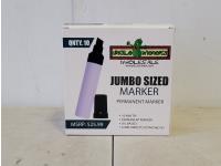 10 Piece Jumbo Sized Permanent Markers