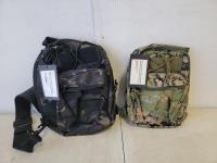 (2) Tactical Shoulder Sling Pack