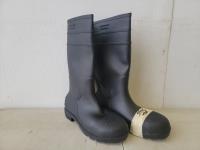 Steel Toe Rubber Boots - Size 12