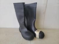 Steel Toe Rubber Boots - Size 12