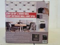 12W LED Outdoor Wall Light