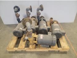 (5) Baldor Reliance Industrial Pumps