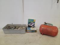 Triton Portable Air Tank, Misc Truck Tank Fittings, (5) Haynes Manuals