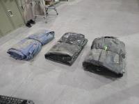 (3) Heavy Duty Truck Transport Tarps