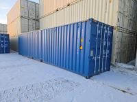 40 Ft High Cube Shipping Container (Blue)