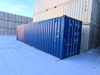 40 Ft High Cube Shipping Container (Blue)