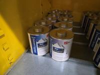 (12) Rector Seal PVC Medium Body Cement & (6) PVC Cleaner